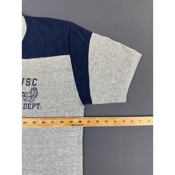 Rare Vintage 80s 90s Champion Sportswear WSC Athletic Department V Neck Shirt T - Picture 9 of 10